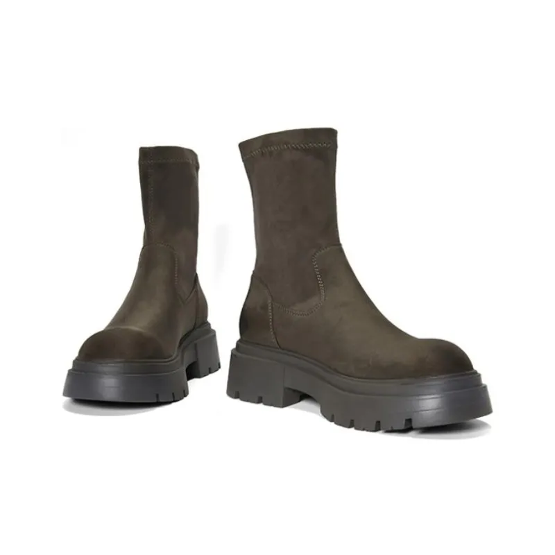 PT'SON Ankle Boots 5.5cm Women's-3