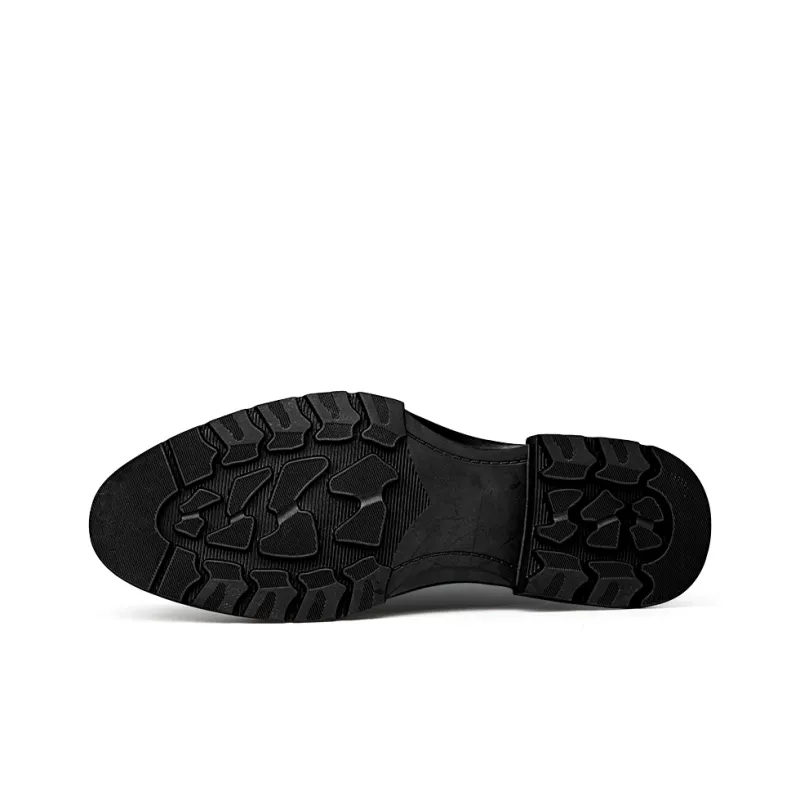 Bull Thunder Crew Martin Boot Men's Black-7