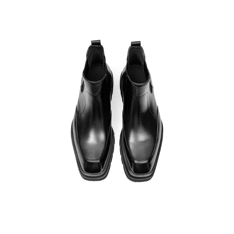 ASTON M.JAZZ Short Chelsea Boots Men's-5