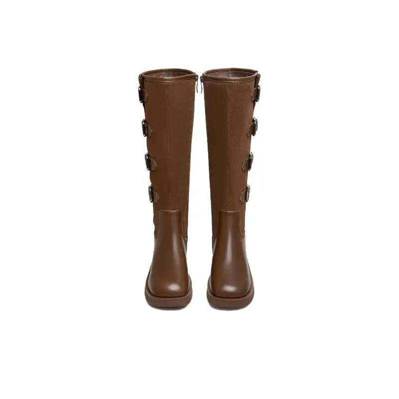 BASTO Knee high Boots 5.5cm Women's-3