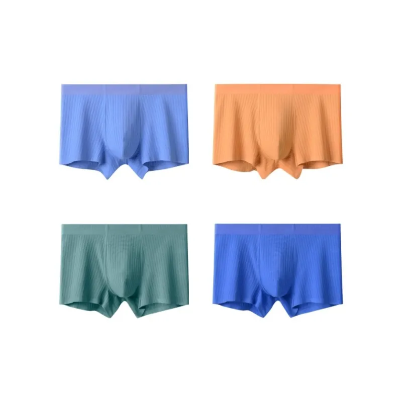 Qiao Ni Tong Underpants Men's 4 Pack-4