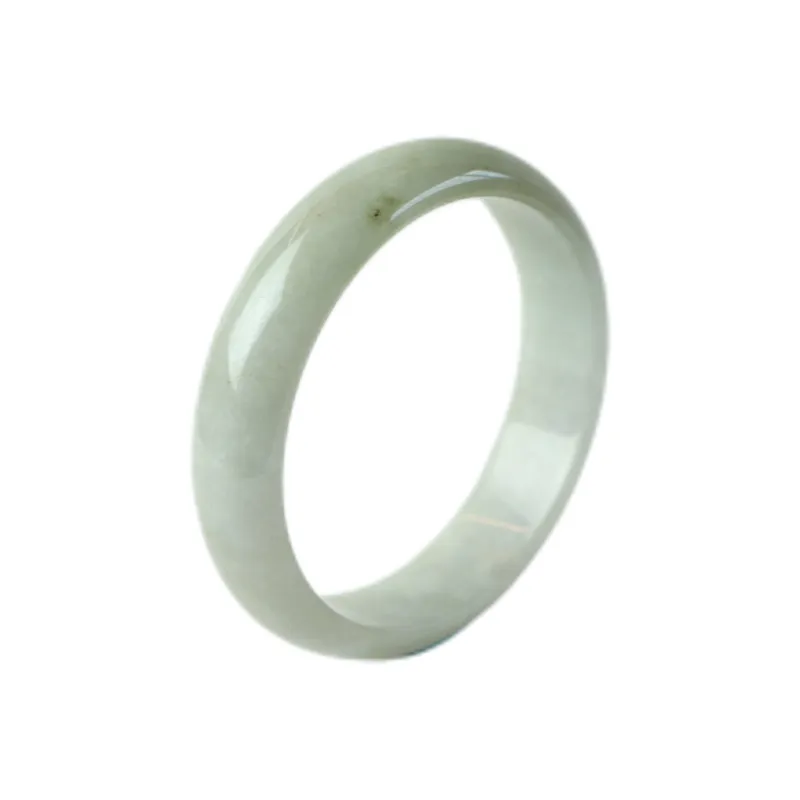 South Asia Bean Type Jadeite Bangles Unisex-0