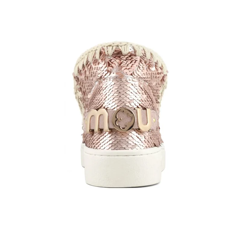MOU Ankle Boots Women's Rose Gold-4