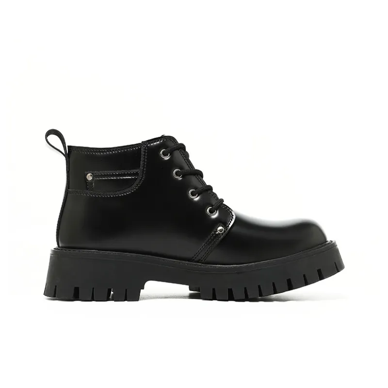 ONN Martin Boots Men Black-3