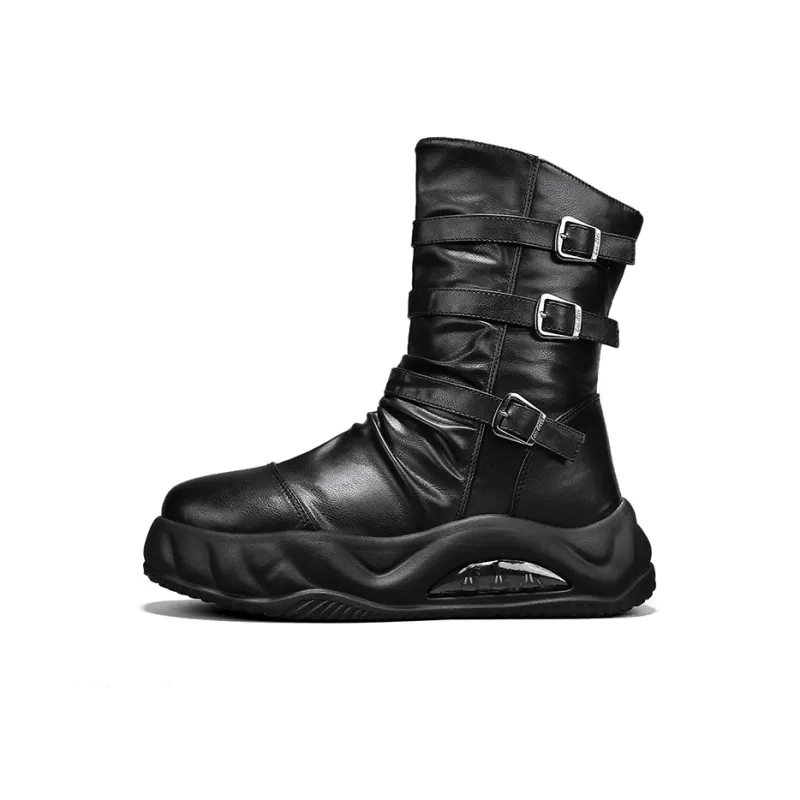 Bull Charm Ankle Boots Men's Black-0