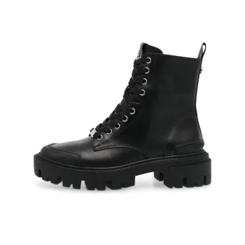 STEVE MADDEN Martin Boots Women's Black