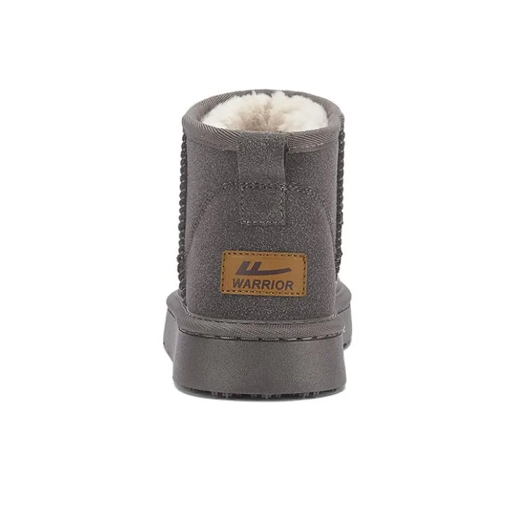 Warrior Warm Height Increasing Short Snow Boots Women's Cameo Brown-3