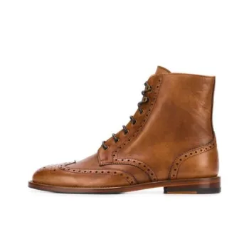 SCAROSSO Stefania Lace-Up Boots Women's