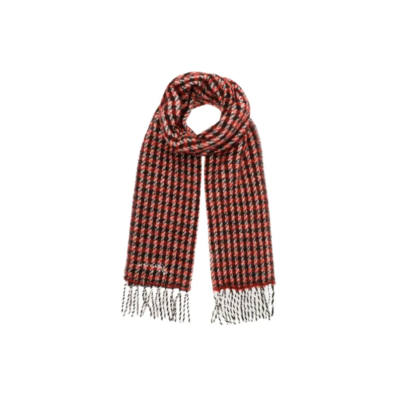 GANNI Checked Scarf-1
