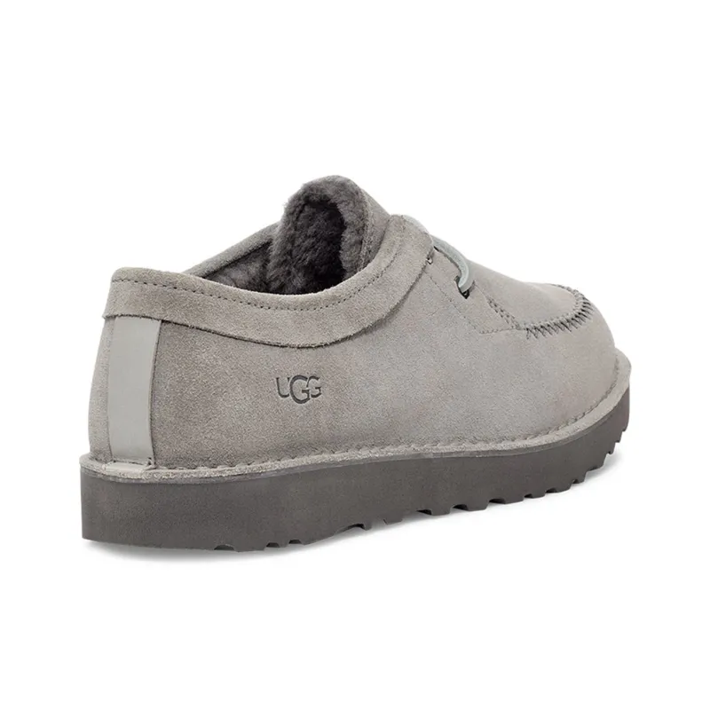 UGG Campout Lace Low Short Boots Gray-3