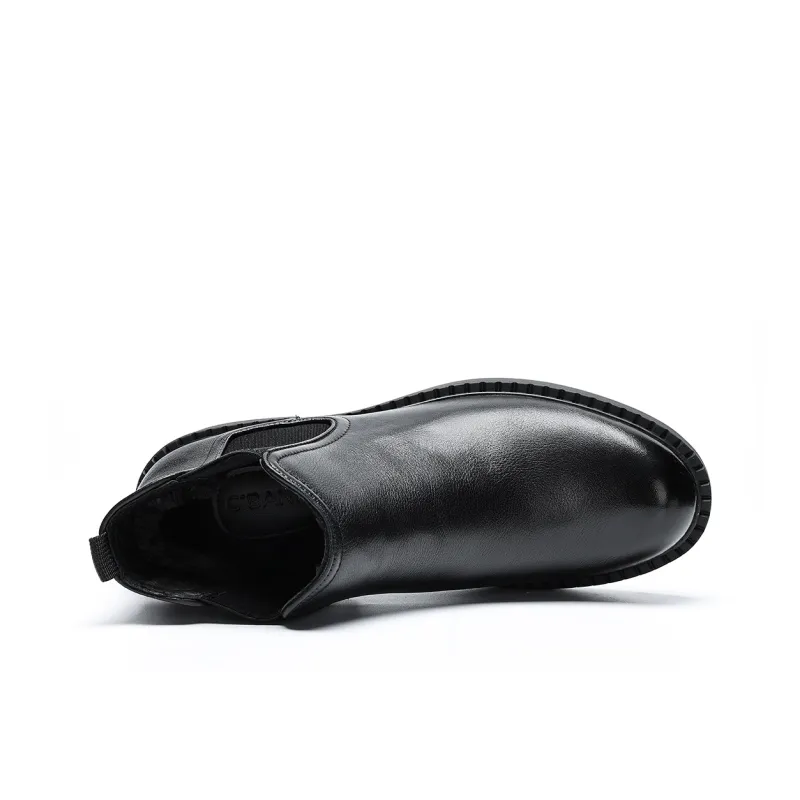 C°BANNER Short Chelsea Boots Men's Black-3