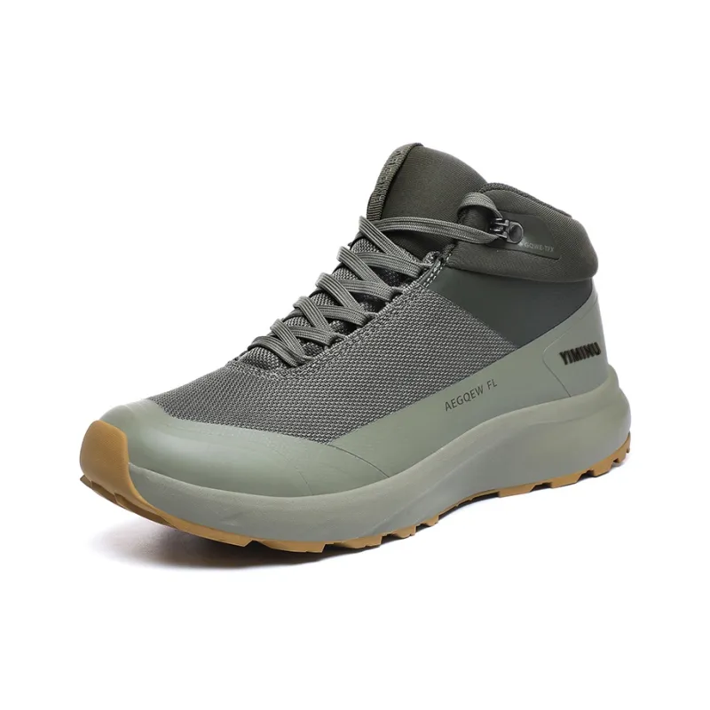 Eminu Warm Cushioning Height Increasing Wear-Resistant Water-Resistant Slip-Resistant Ankle-Length Outdoor Boots 3cm-6