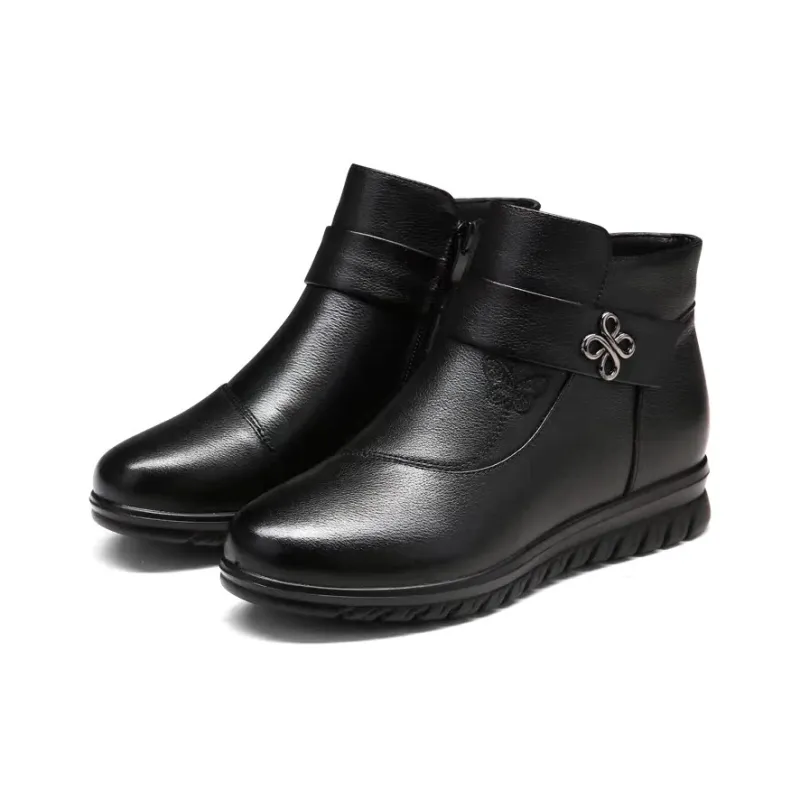 Spider King Ankle Boots 3cm Women's Black-2