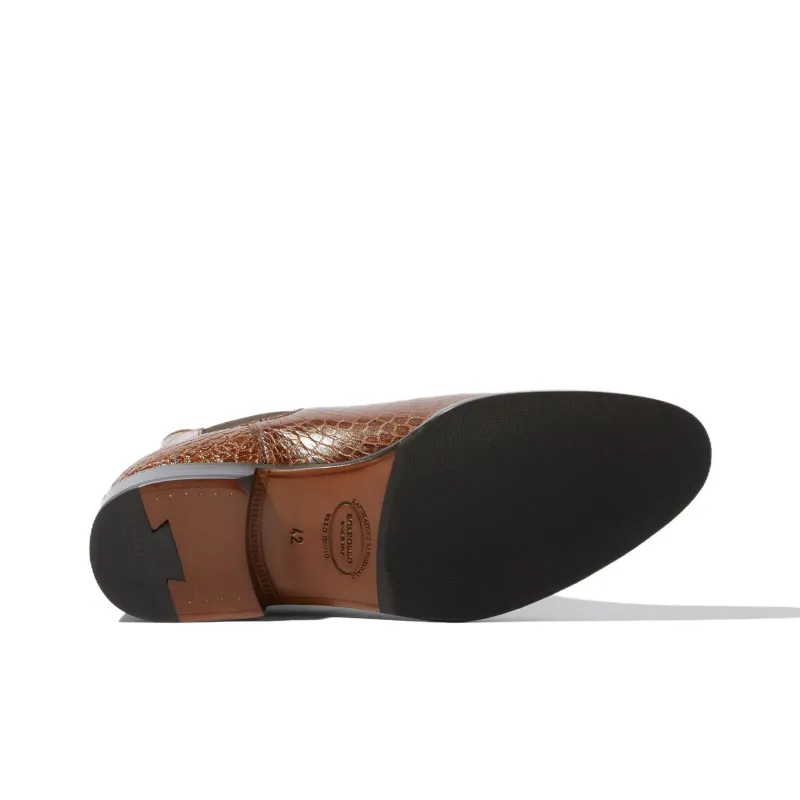 SCAROSSO Giancarlo Crocodile-embossed Boots-4