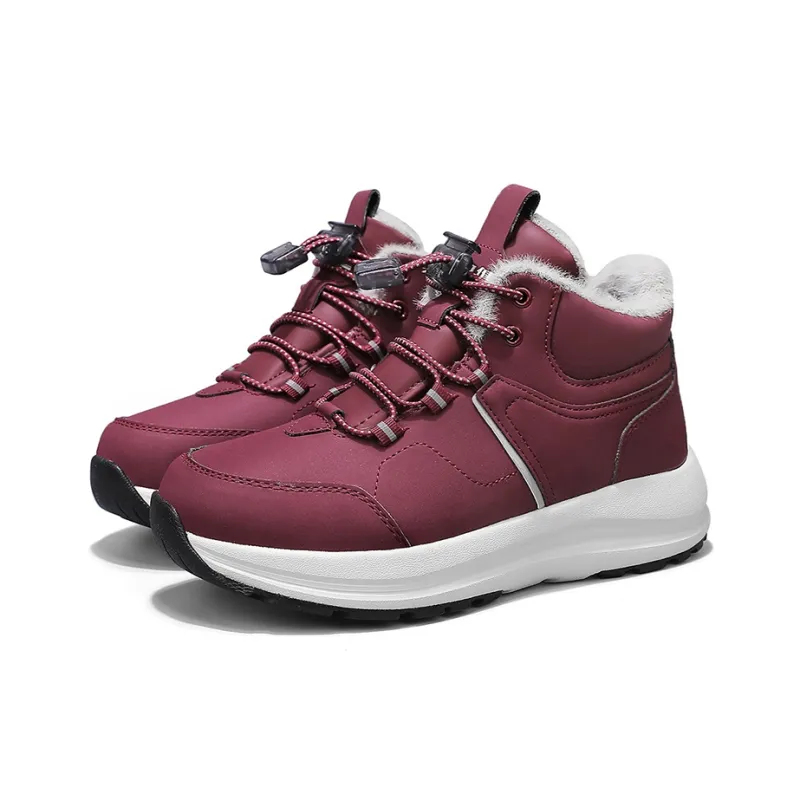 ZULIZ Warm Wear-Resistant Slip-Resistant Coverage Short Snow Boots Unisex-8