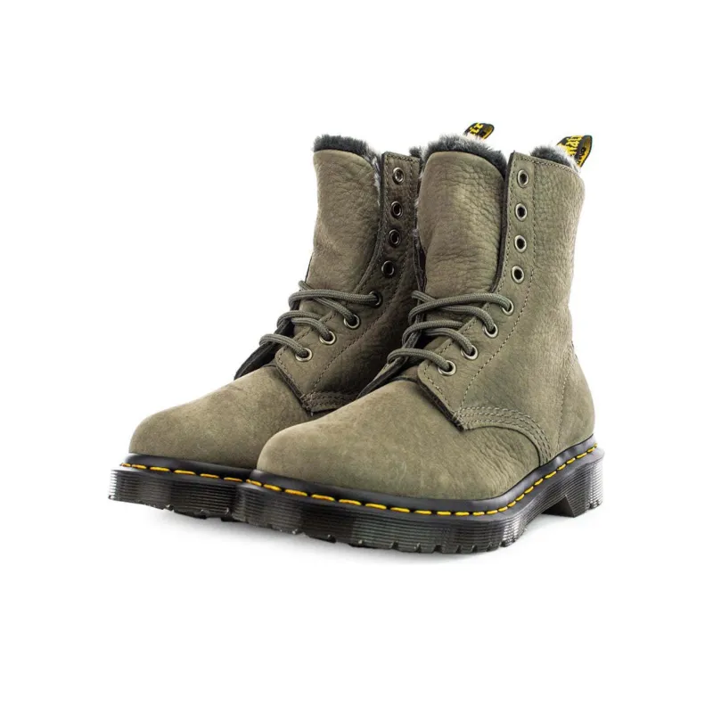 Dr.Martens Serena Ankle Boots Women's Gray Black-3