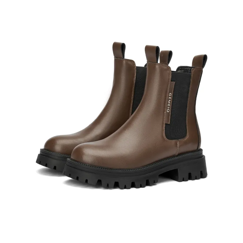 GEMEIQ Short Chelsea Boots 4.5cm Women's-5