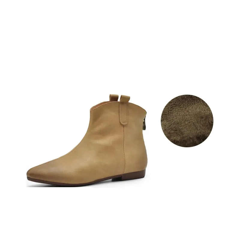 ARTMU Ankle Boots Women's Dark Apricot/Caramel-3