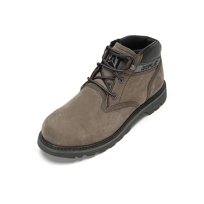 CAT Ealing Mid Collection Abrasion Resistant Ankle Length Outdoor Boots Men's Dark Brown-2