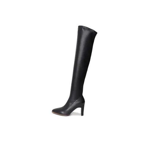 PIERCE GENTRY Over-the-knee boots gel 8cm Women's