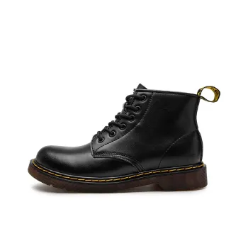 BIANSULONG Ankle Length Martin Boot Low Heel