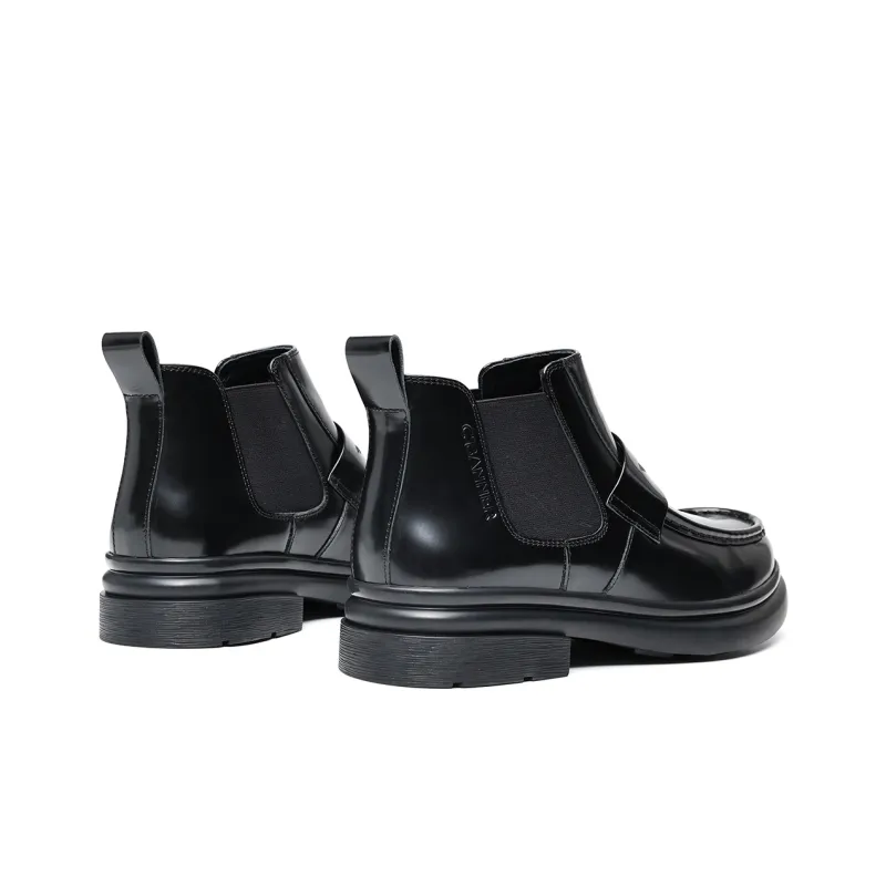 C°BANNER Ankle Length Chelsea Boots Men's Black-2