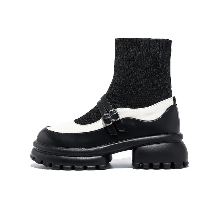 DAPHNE Ankle Boots Women's Black/Black Rice-5