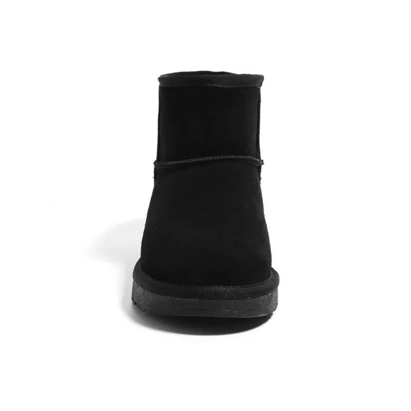 HUANQIU Short Snow Boots Unisex-9