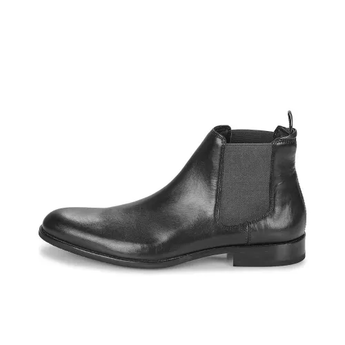 Clarks Craft Arlo Top Short Chelsea Boots Men's Black