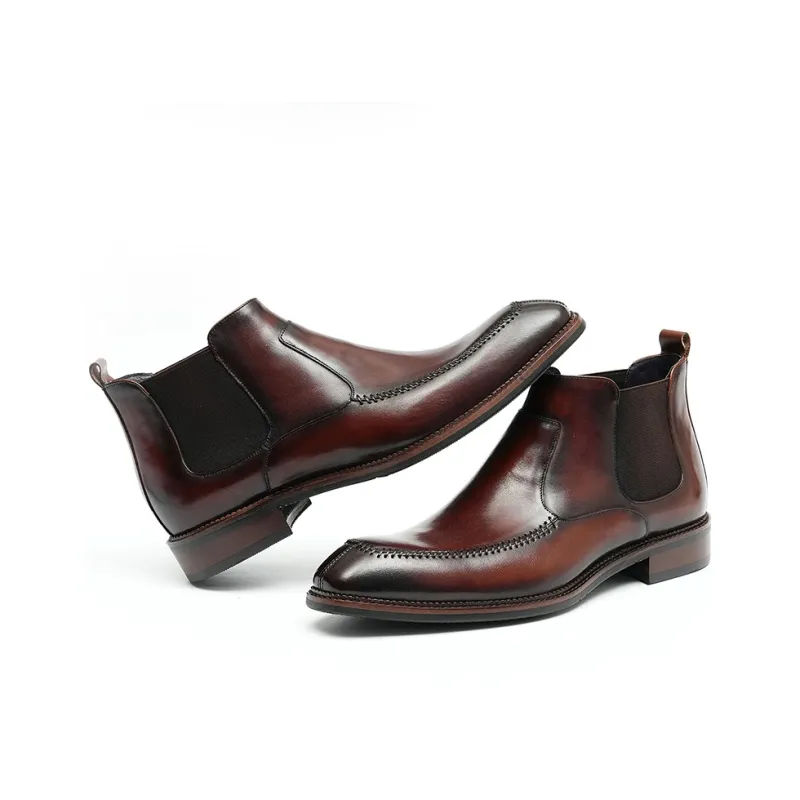 ASTON M.JAZZ Men's Boots Short Chelsea Boots Men's-5