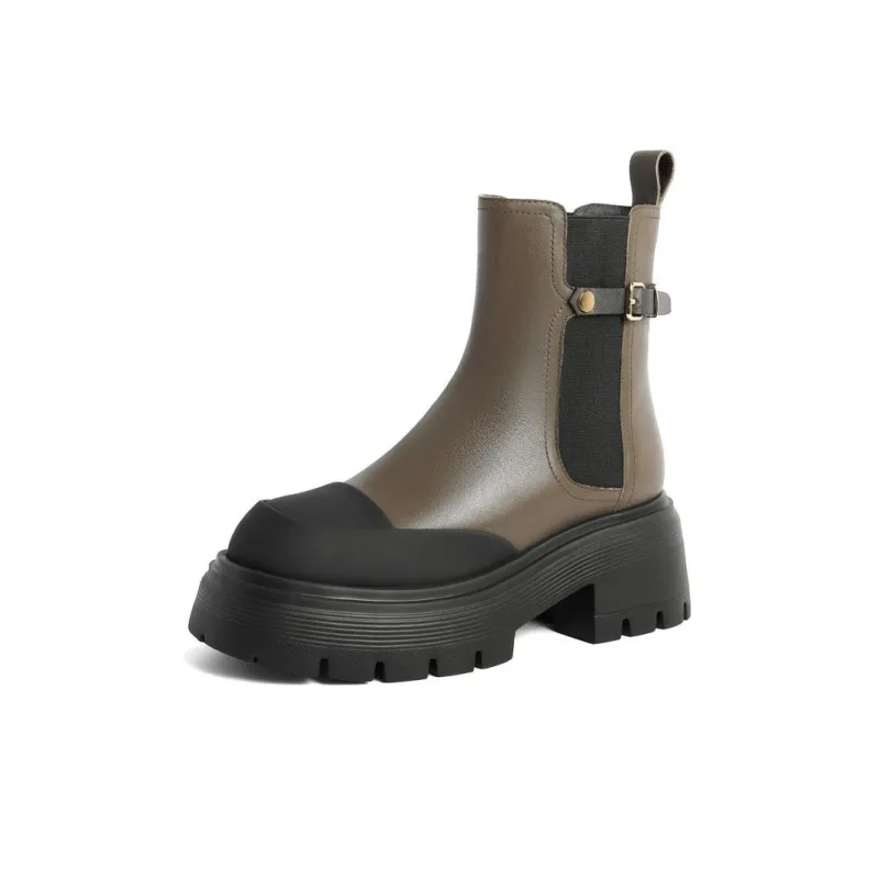 BELLE Short Chelsea Boots 6.5cm Women's-9