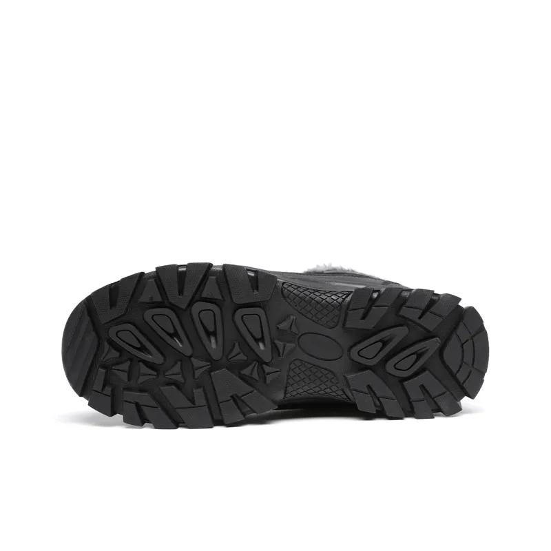 RED DRAGONFLY Snow Boots Men Black-6