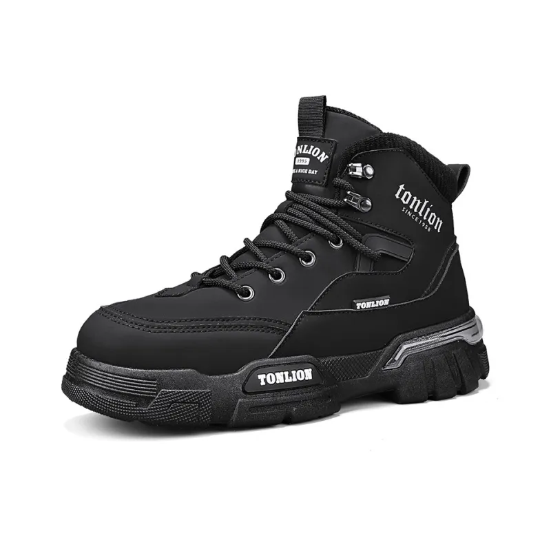 Tonlion Short Martin Boot Men's Black-1