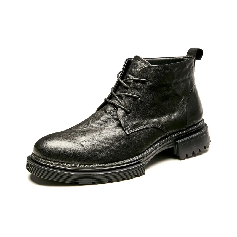 Brounvanm Ankle Boots Men's Black-1
