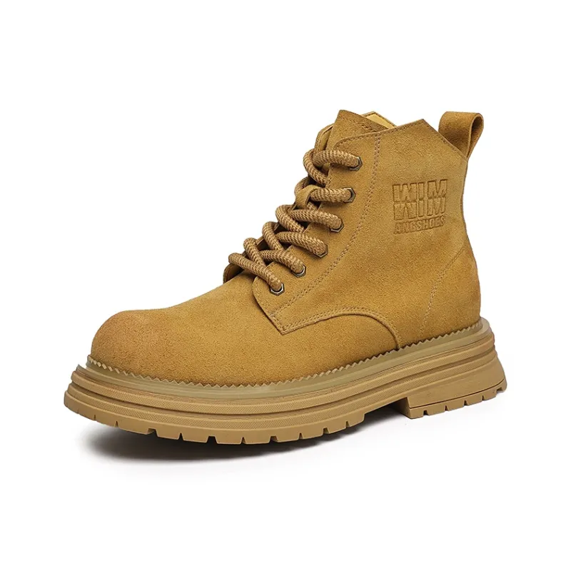 ΛOLUNKΛ Short Martin Boot Men's Camel-1