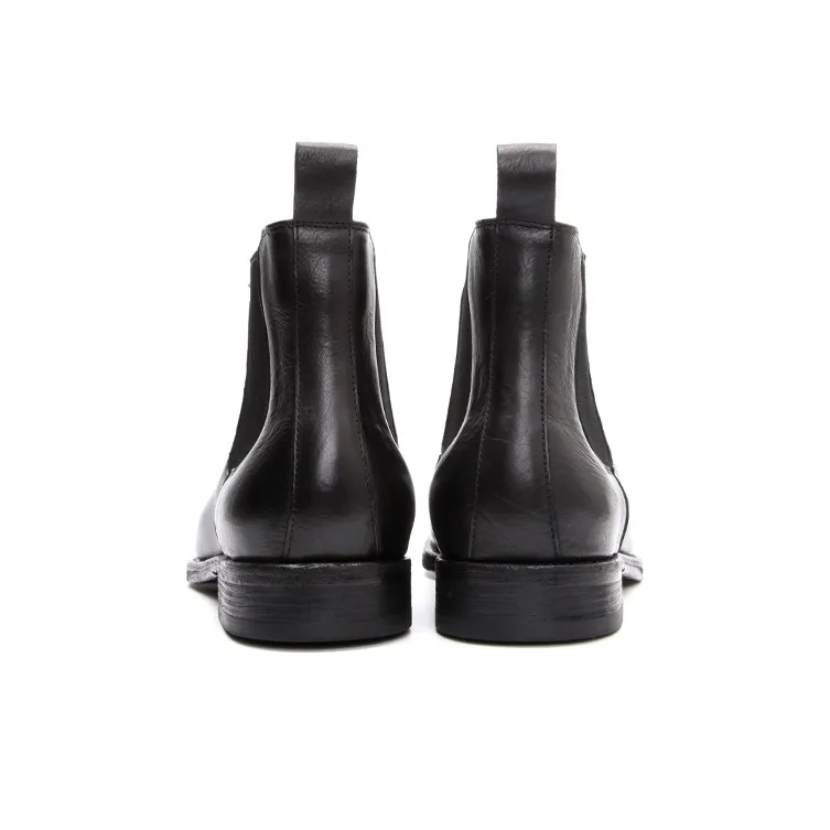 Satchi Chelsea Boots Men Black-4