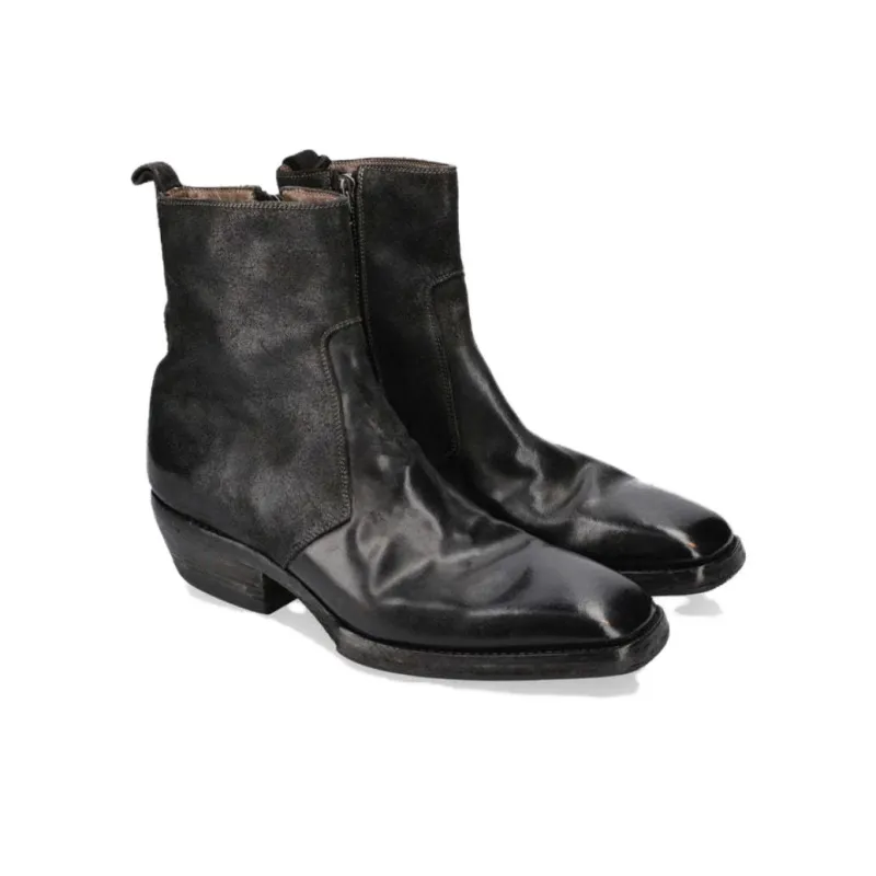 PREMIATA Ankle Boots Men's Black-3