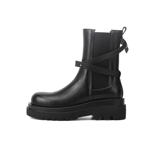 ACESC Short Chelsea Boots 5.5cm Women's Black