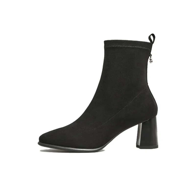TATA Ankle Boots Women's Black/Brown-0