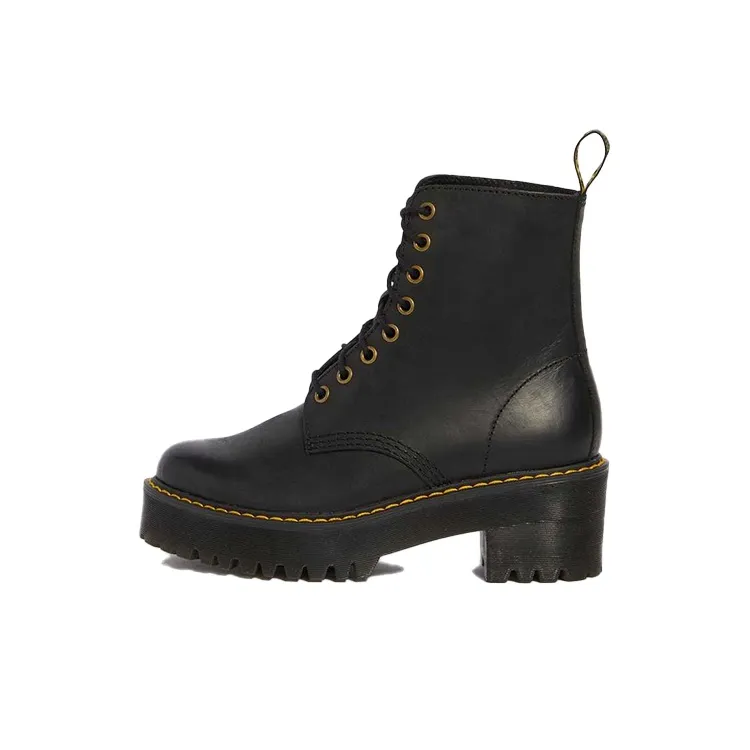 Dr.Martens Shriver Hi Black Women's-0