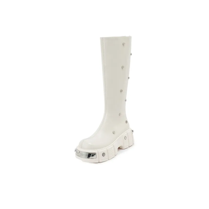 BalletCat Knee high Boots 6.5cm Women's-4