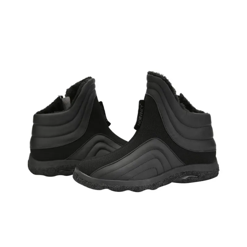 NORVINCY Warm Slip-Resistant Short Snow Boots Men's-6