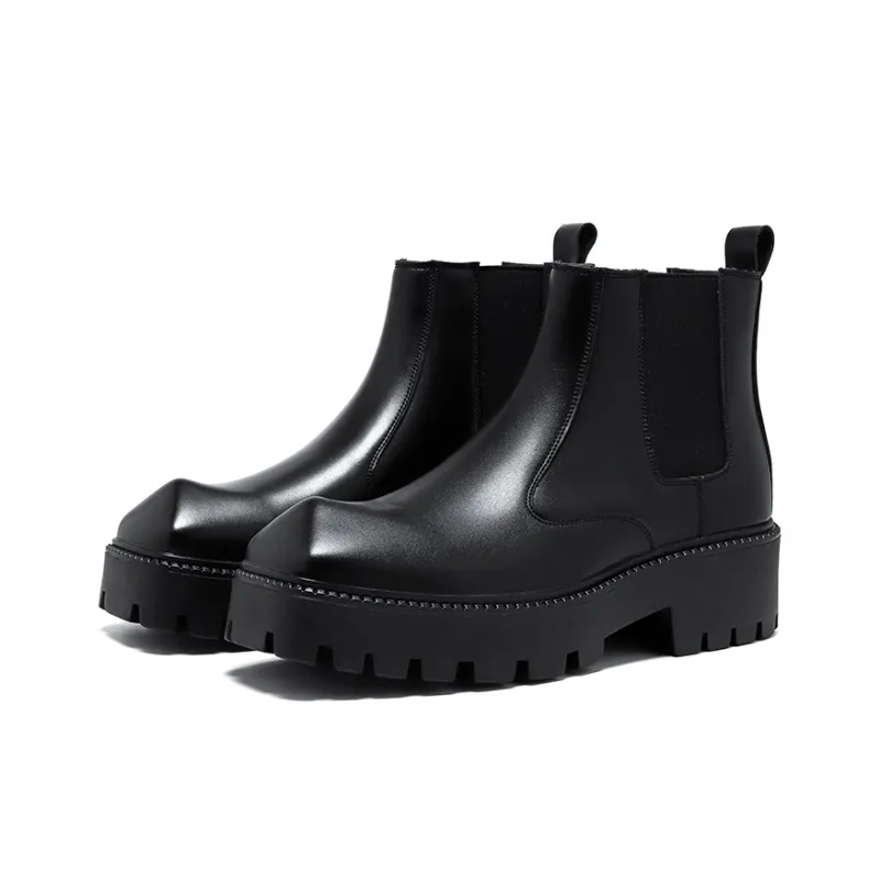 Cachiotti Crew Chelsea Boots Men's Black-1