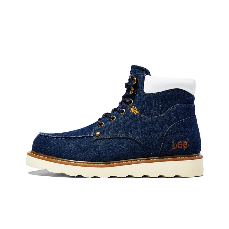 Lee Outdoor Boots Men Dark Blue-0