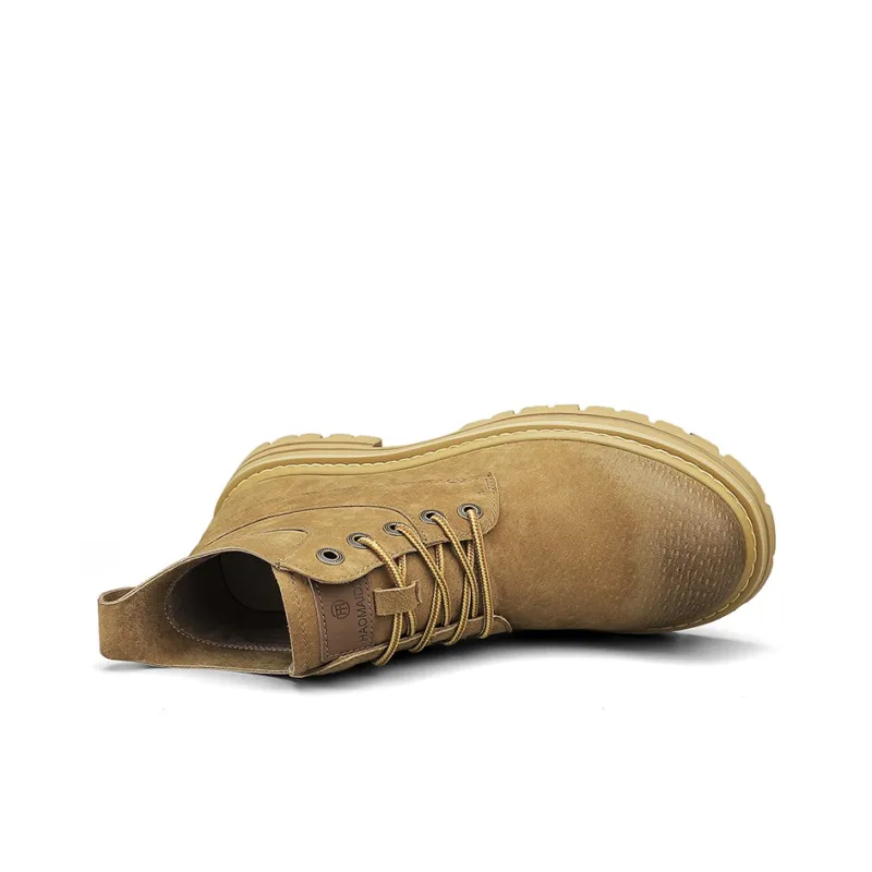 VAEL Ankle Boots Men Yellow Brown/Camel-2