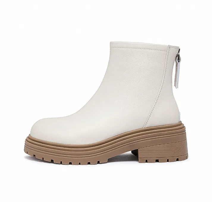 CAMEL Ankle Boots Women's Black/Ecru-5