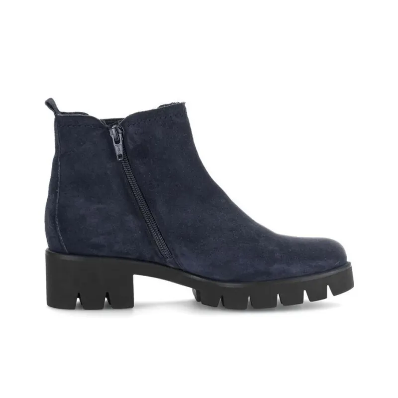 Gabor Fashion Ankle Boots Unisex Blue-1