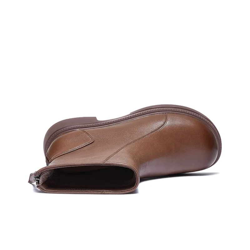 CAMEL Ankle Boots Women's Black/Beige/Brown-8