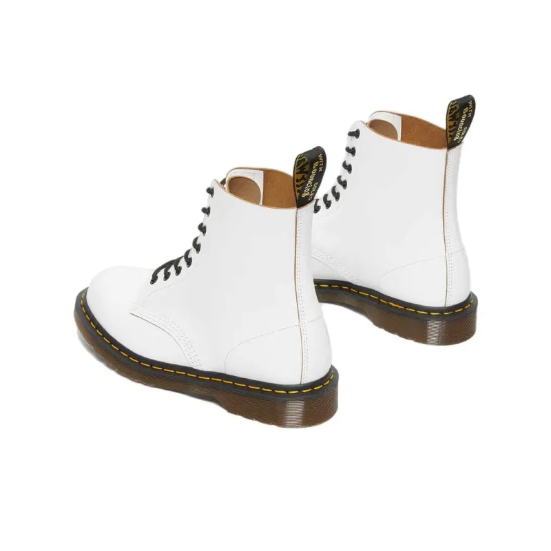 Dr. Martens 1460 Vintage Lace Up Boots White Quilon-2