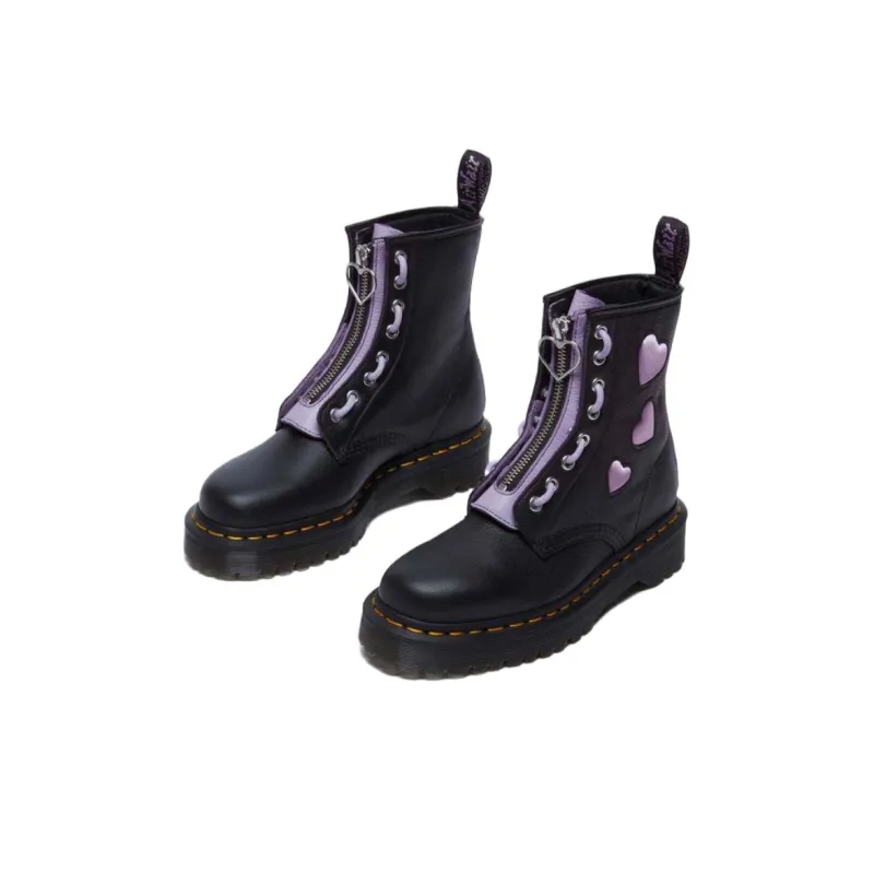 Dr.Martens Short Martin Boot Women's Black-2